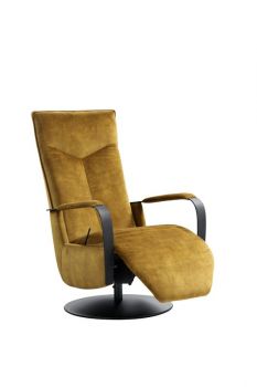 Relaxfauteuil Seduto HR-schuim zitting gold