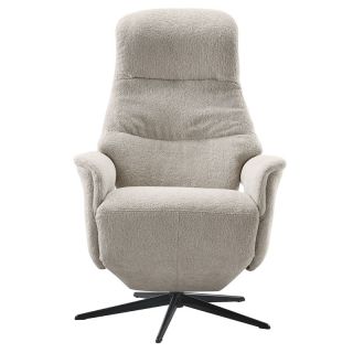 Relaxfauteuil Artizo verstelbare rug en voetensteun M clay