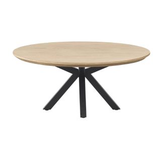 Salontafel Belvio rond 90 light oak fineer