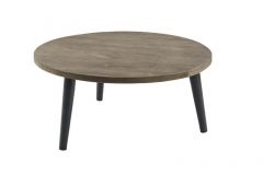 Salontafel Fidanza rond 80 mango grijs