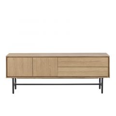 TV-meubel Belvio (165 Cm) light oak fineer